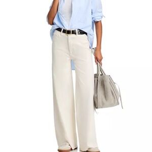 DL1961 Women's Cream Flare Jeans